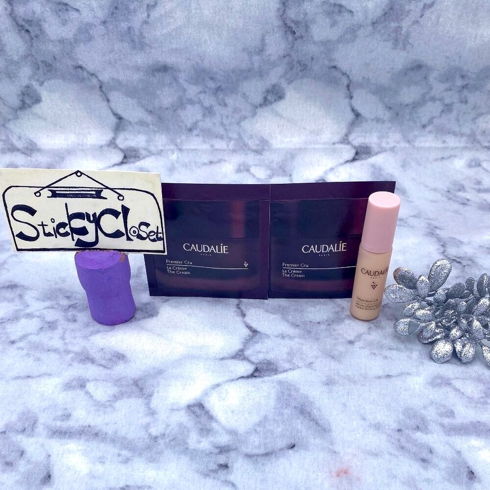 Caudalie Skincare Gift Set-Instant Firming Serum&Cream Anti-Aging Sample-3pc-NEW